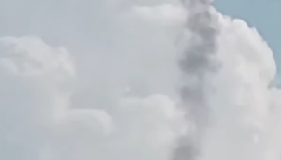 In China, rocket accidentally lifts off during test and crashes