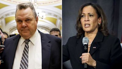 Vulnerable Dem senator credited with recruiting Harris to Senate still hasn't endorsed her for president