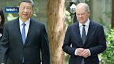Kanzler in China: Im Teehaus erlebt Scholz das Spiel von Xi Jinping - WELT