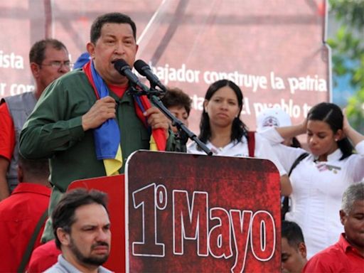 Trabajadores de Venezuela dedican movilización a Hugo Chávez