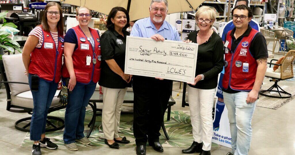 Pocatello Senior Activity Center awarded $145K as part of Lowe's 2024 Hometown's Community Impact Program