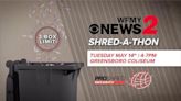 WFMY News 2 Shred-a-Thon | Tuesday, May 14 at Greensboro Coliseum