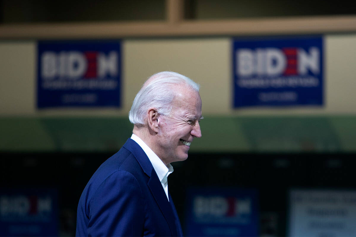 President Biden to deliver two speeches next week in Las Vegas