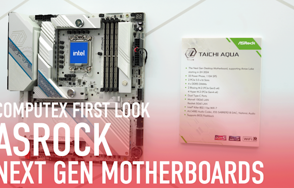 First Look: ASRock's AMD X870 and Intel 'Arrow Lake' Motherboards Peek Out