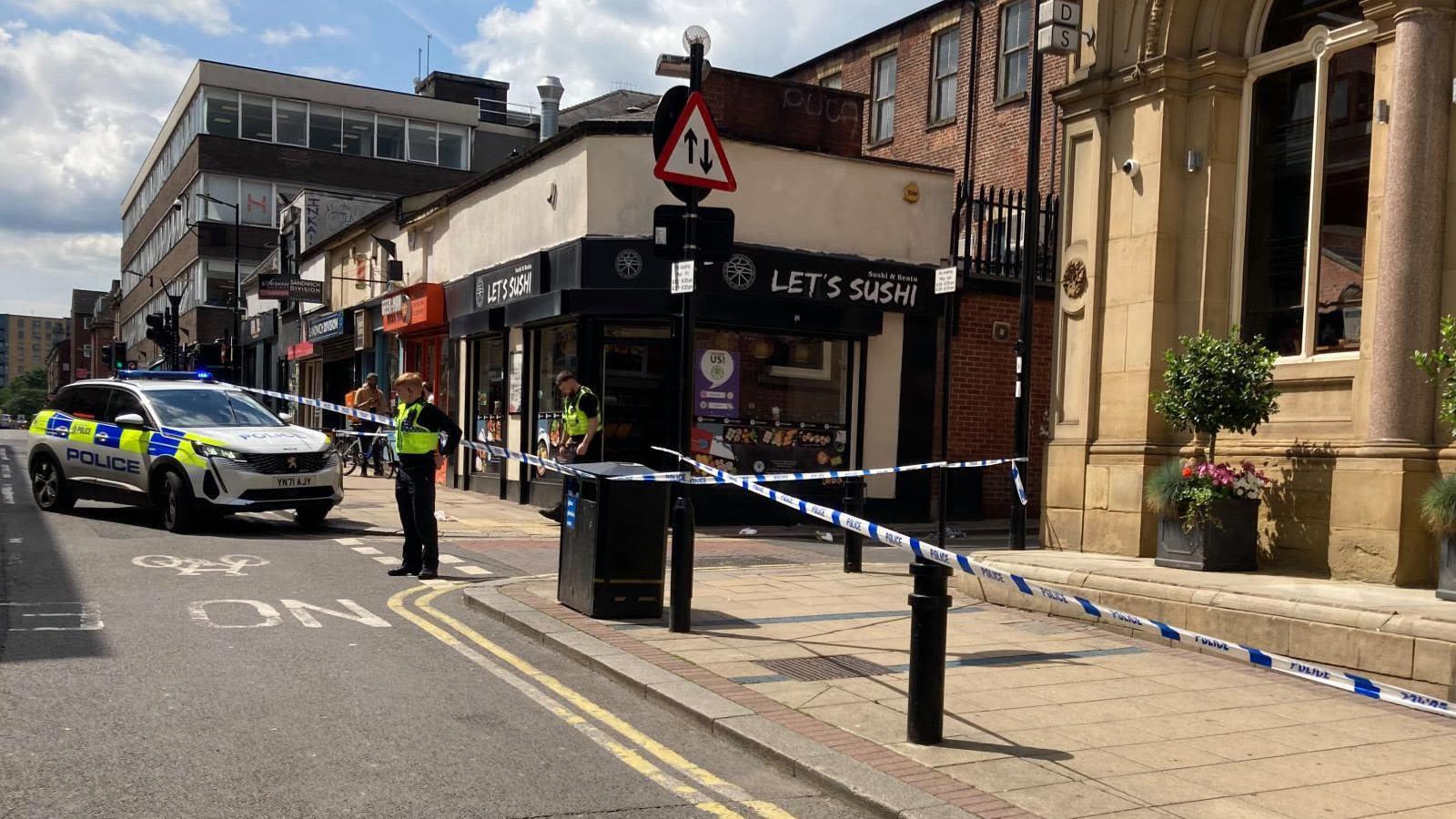 Man, 34, in hospital following city centre incident