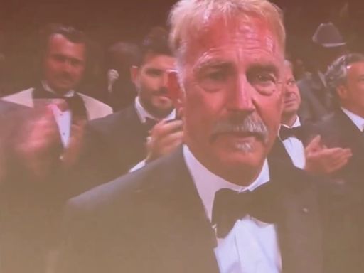 La Nación / Cannes: ovación de 7 minutos hace llorar a Kevin Costner