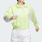 Adidas RCO WV JKT 女款 螢光黃色 防曬 跑步 運動 防風 風衣 外套 IP7101