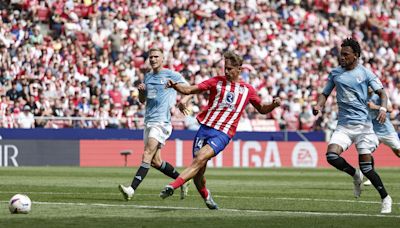 1-0. Un golazo de De Paul soluciona la 'Champions'