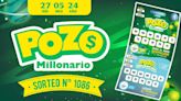 Pozo Millonario - sorteo 1086: Estos son los números ganadores del lunes, 27 de mayo de 2024