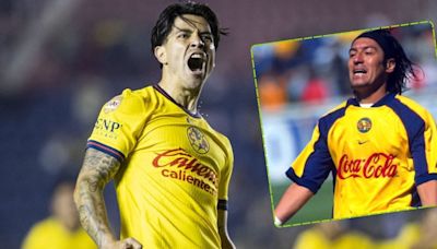 Fans del América suspiran por Víctor Dávila y encuentran increíbles similitudes con Iván Zamorano