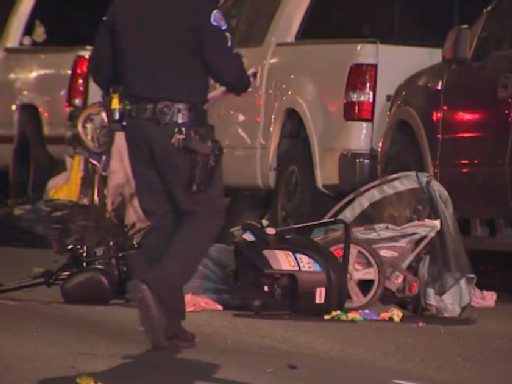 Hit-and-run driver flees scene after crashing into 2 adults, 3 children in Garden Grove