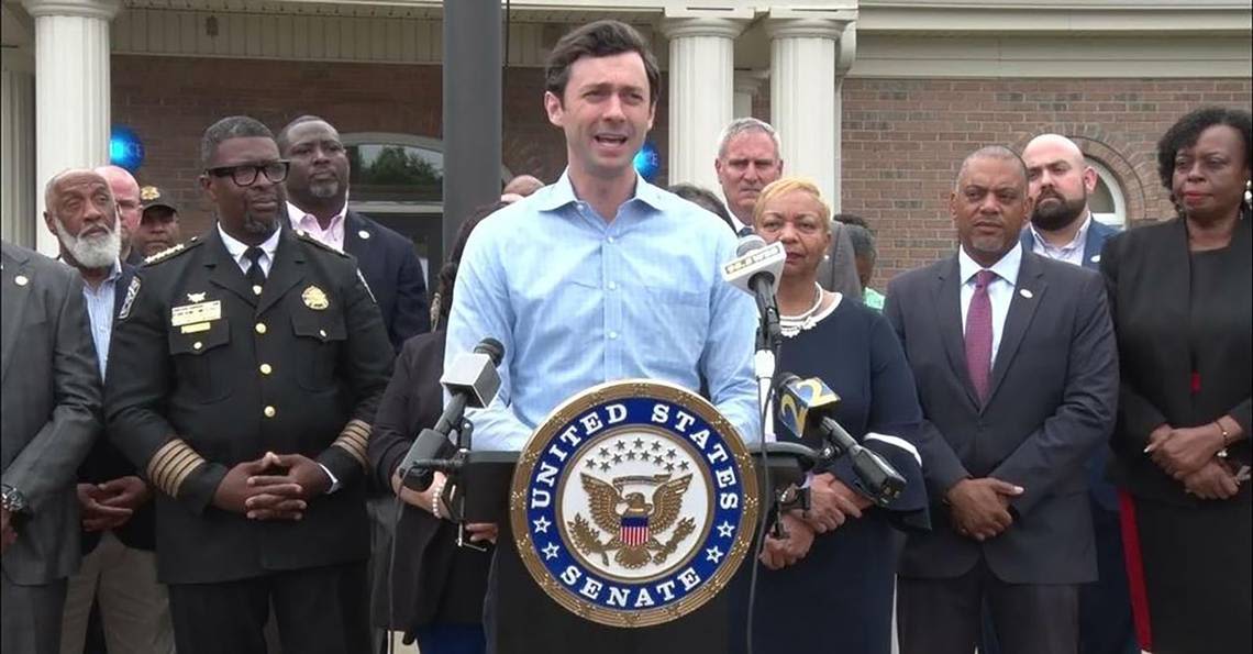 ‘A crisis.’ Georgia Sen. Ossoff introduces bipartisan bill aimed at human trafficking