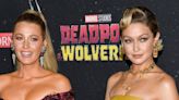 Los impactantes looks de Blake Lively y Gigi Hadid inspirados en Deadpool y Wolverine para la premiere de la película