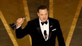 Brendan Fraser Gets Choked Up Accepting First Oscar