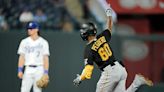 Ke’Bryan Hayes' 2-run homer in the 8th inning sends the Pirates to 6-3 win over the Royals