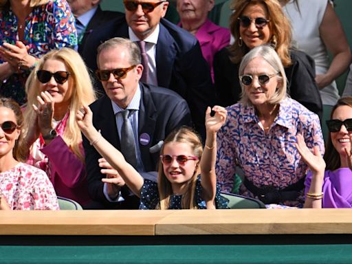 Princess Charlotte Reacts to Mom Kate Middleton’s Standing Ovation at Wimbledon: See the Cute Photo