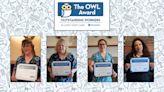 March OWL award recipients