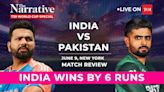 India VS Pakistan Thriller Match Review With Saba Karim And Vijay Dahiya | T20 World Cup | Sports - Times of India Videos