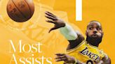 LeBron James ya es el cuarto máximo asistidor en la historia de la NBA
