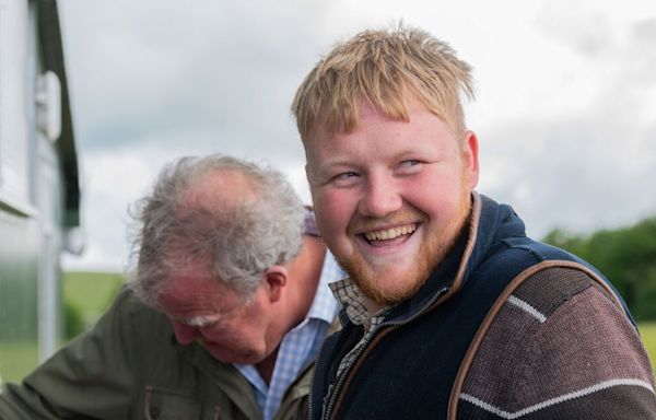 Clarkson's Farm star Kaleb Cooper shares harvest update and makes one admission