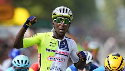 Eritrea's Biniam Girmay becomes the first Black African rider to win a Tour de France stage