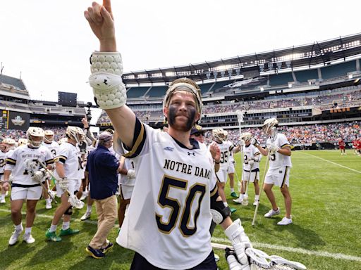 NCAA lacrosse semifinals: Notre Dame rolls Denver, Maryland tops Virginia for title game spot