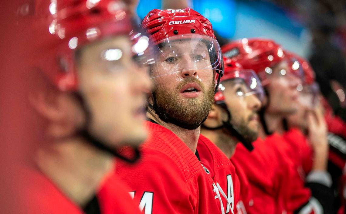 Carolina Hurricanes defenseman Jaccob Slavin wins Lady Byng Trophy for second time