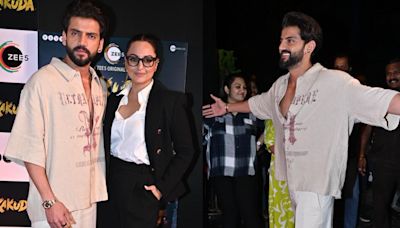 ‘Meri Biwi’: Check out Sonakshi Sinha’s reaction as husband Zaheer Iqbal joins her for ‘Kakuda’ screening