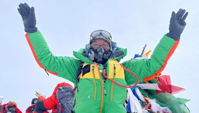 Nepal’s ‘Everest Man’ beats own record by climbing summit for 29th time