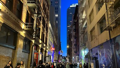 Downtown SF overtaken by a raging new monthly block party