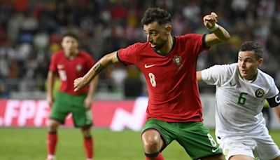 Bruno Fernandes’ fine form ahead of Euro 2024 continues as Portugal sink Ireland 3-0