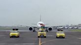 Team India Receives Grand Water Cannon Salute At Mumbai Airport: WATCH Video