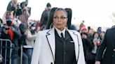 Janet Jackson Sported Double Pigtails and Oxford Heels at Thom Browne’s NYFW Show