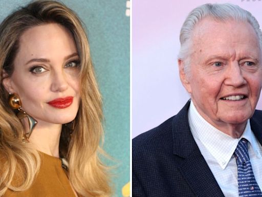 Angelina Jolie and Dad Jon Voight ‘Not on Good Terms’