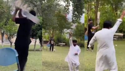 WATCH: After Criticising Babar Azam, Ahmed Shehzad ‘Fails’ in Gully Cricket; Gets Brutally Trolled - News18