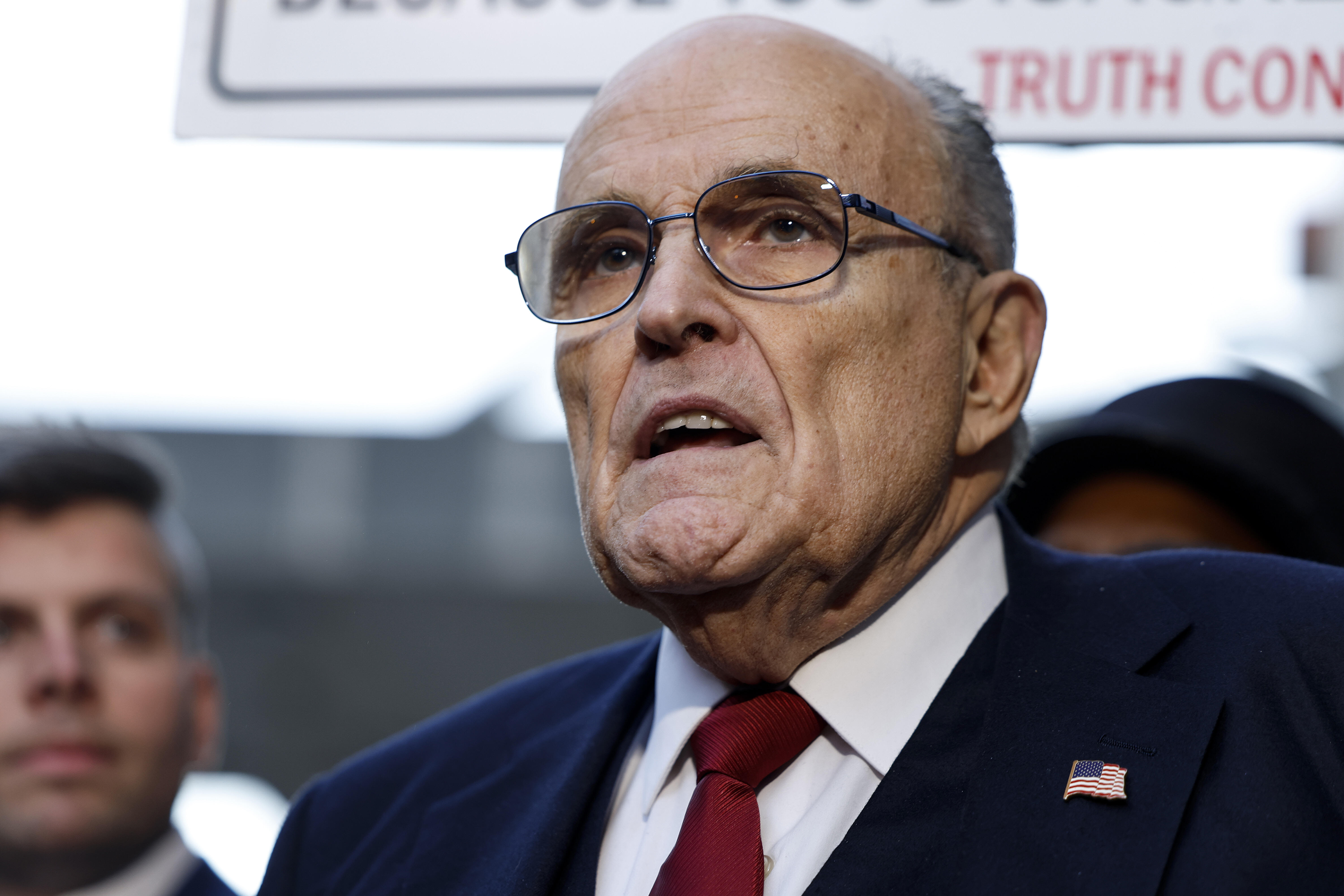 Rudy Giuliani Threatened With Jail By Opposing Lawyer At Bankruptcy Hearing | iHeart