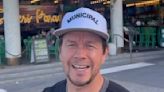Mark Wahlberg visits his Wahlburgers restaurant on the Gold Coast