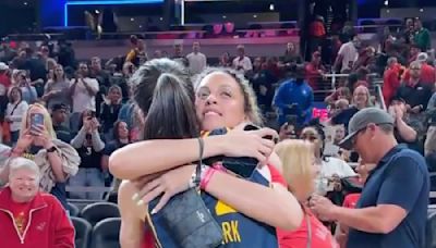 Caitlin Clark's Postgame Reunion with Former Iowa Teammate Brings Fans to Tears