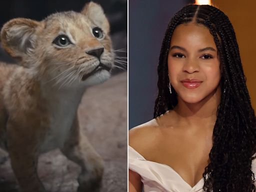 'Mufasa' star Blue Ivy doesn't sing in 'The Lion King' movie: 'She is a thespian!' (exclusive)