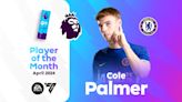 Palmer voted EA SPORTS Player of the Month