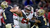 The Bucs defensive line fails to get pressure despite high blitz percentage