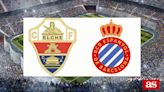 Elche vs Espanyol: estadísticas previas y datos en directo | LaLiga Hypermotion 2023/2024