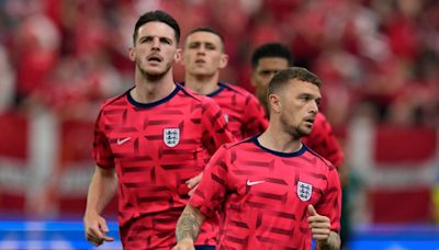 England duo Declan Rice and Kieran Trippier absent as Luke Shaw trains ahead of Slovakia knockout clash