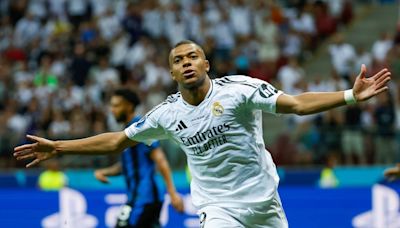 Mbappé debuta con el Real Madrid y gana su primer título con una actuación memorable