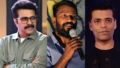 'A true inspiration': Karan Johar, Vetrimaaran and Mahesh Narayanan heap praise on Mammootty