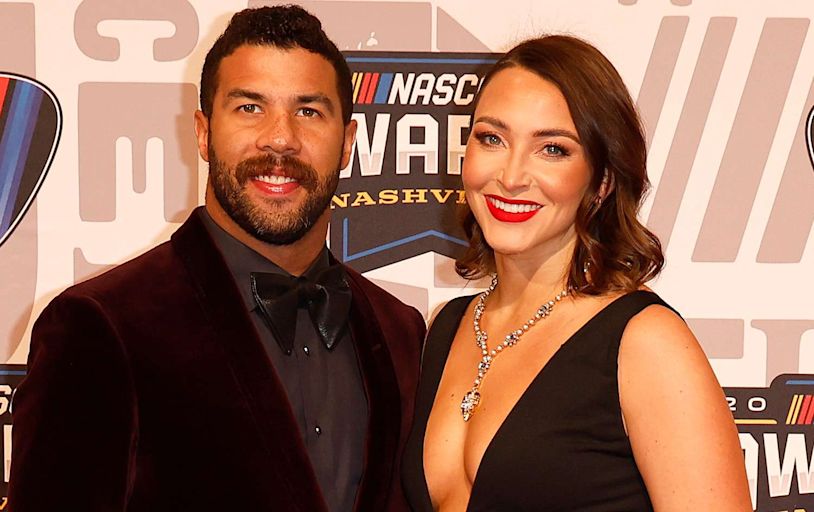 Bubba Wallace and Wife Amanda Expecting First Baby Together: 'Spring Has Sprung'