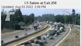 No delays on Interstate 5 near Chemawa Road after reports of a vehicle fire