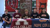 Five Williamston football players sign to take their talents to the next level