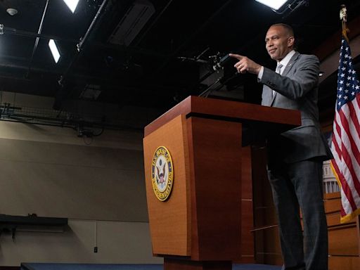 All eyes on Jeffries as Democrats weigh Biden’s future