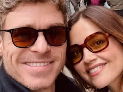 Jenna Coleman reunites with her ex boyfriend Richard Madden during trip to Barcelona... and there's no sign of her current partner Jamie Childs